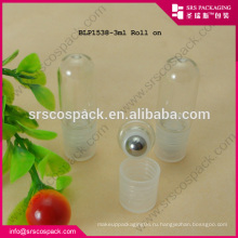 3ML Малый стеклянный ролл на косметической упаковке Attar Bottle